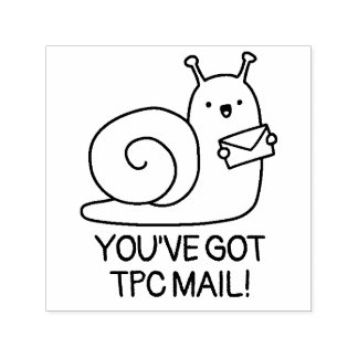 TPC MailWood Art Stamp Zelfinktende Stempel