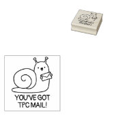 TPC Wood Art Stamp Rubberstempel (Gestempeld)