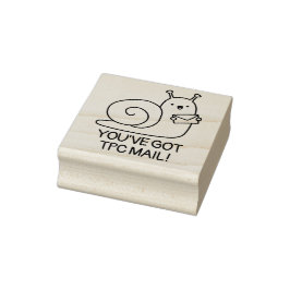 TPC Wood Art Stamp Rubberstempel