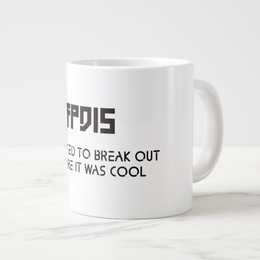 TPDIS Hipster-Mok Grote Koffiekop (Voorkant rechts)