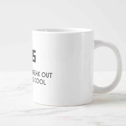 TPDIS Hipster-Mok Grote Koffiekop (Rechts)