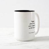 TPIO Grumpy Afstuderen PhD Rabbit Mok (Voorkant rechts)