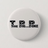 TPP in een Poke Ronde Button 5,7 Cm (Voorkant)