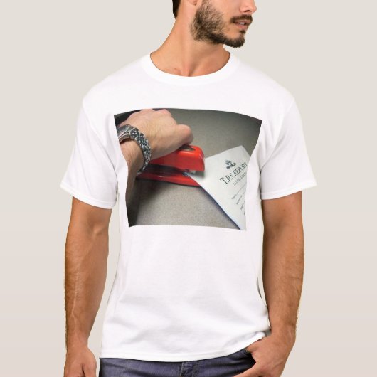 TPS-rapporten T-shirt (Voorkant)