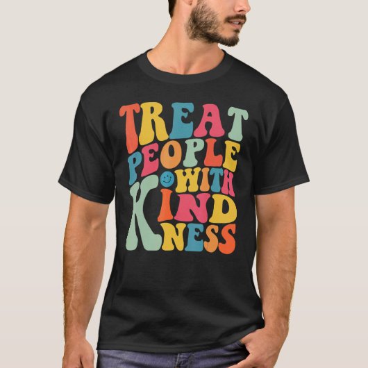 Tpwk behandelt mensen met een kindheid t-shirt (Voorkant)