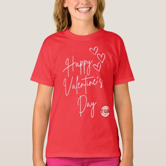 TQM - Happy Valentine's Day T-shirt (Voorkant)