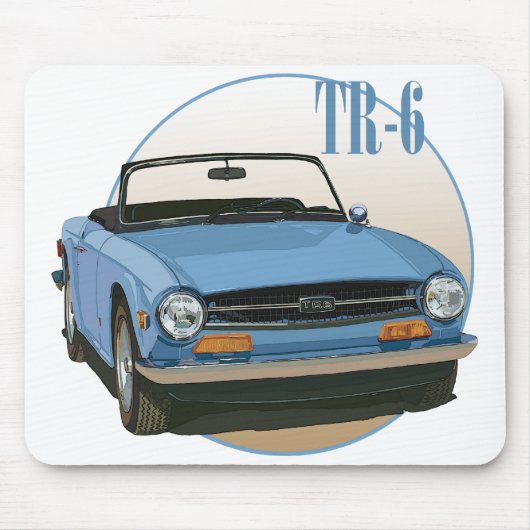 TR6 MUISMAT (Voorkant)