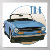 TR6 POSTER (Voorkant)