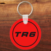 TR6 Schlüsselanhänger signal red Sleutelhanger (Voorkant)
