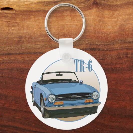 TR6 SLEUTELHANGER (Voorkant)