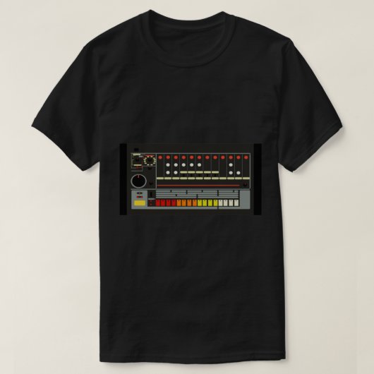 TR-808 Drum Machine Classic T-Shirt (Design voorkant)