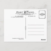 TR Bluebird House Briefkaart (Achterkant)