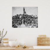 TR en de ruwe riemen Poster (Keuken)