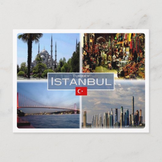 TR Turkije - Istanbul - Briefkaart (Voorkant)
