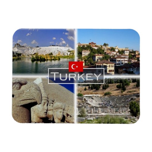 TR Turkije - Magneet (Horizontaal)