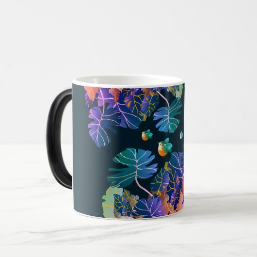 ..tra foglie e colori Triptych Magische Mok (Voorkant links)