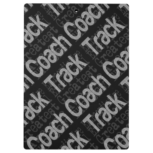 Traach Extraordinaire spoorstaaf Klembord (Achterkant)