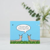 Traag Briefkaart (Staand voorkant)