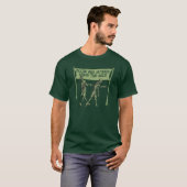 Traag en Steady Wint het Race Zombie T-shirt (Voorkant volledig)