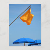 Traag neer en haal Beach los Briefkaart (Voorkant)