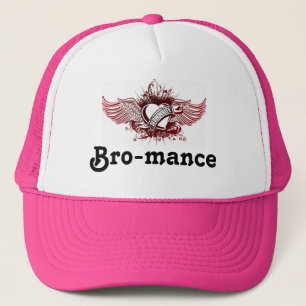 Traag-witte logo, Bro-mance Trucker Pet