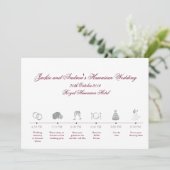 Traagheidslijn voor weddenschappen programmakaart (Staand voorkant)