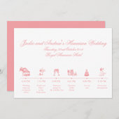 Traagheidslijn voor weddenschappen programmakaart (Voorkant / Achterkant)