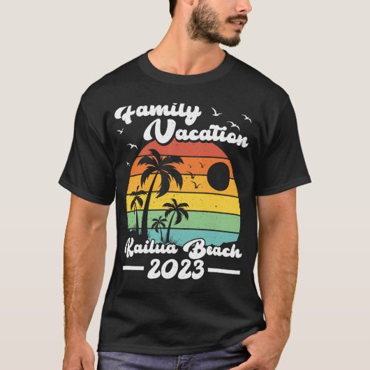traagheidsvaccinatie 2023 Hawaii Kailua B T-shirt (Voorkant)
