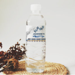 Traan Birthday Water Flaceletiket Alle verpakking Waterfles Etiket