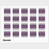 Traan Drop Lace, Lavender Wedding Seal of Sticker (Vel)