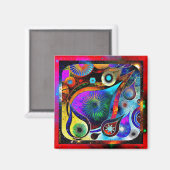 Traan Drop Vivid Universe Magneet (Voorkant / Achterkant)