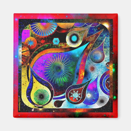 Traan Drop Vivid Universe Magneet (Voorkant)