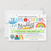 Traan en sukkels Uitnodiging (Voorkant)