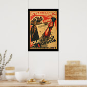 TRABAJADDRES! WERKNEMERS - SPAANSE BURGEROORLOG POSTER (Keuken)