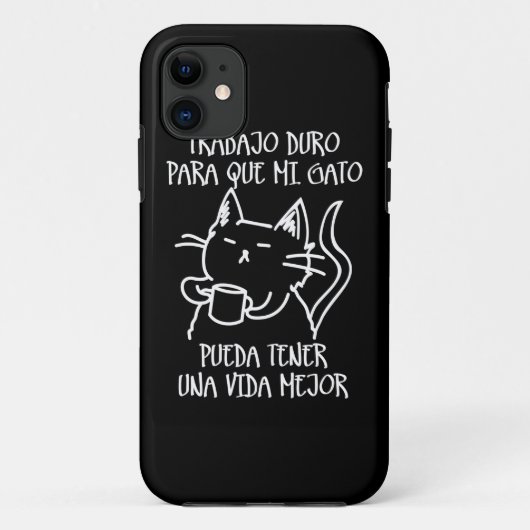 Trabajo duro Case-Mate iPhone case (Achterkant)