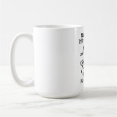 Trabajo duro koffiemok (Links)