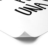 Trabajo duro poster (Hoek)