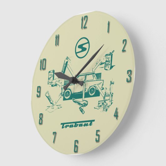 Trabant  grote klok (Hoek)