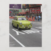 Trabant in Manhattan Briefkaart (Voorkant)