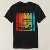 Trabant Trabi Auto DDR Germany T T-shirt (Design voorkant)