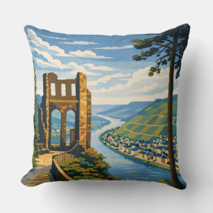 Traben-Trarbach Schitterende Vintage Kunst Kussen