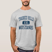 Trabuco Hills Mustangs Athletics T-shirt (Voorkant)