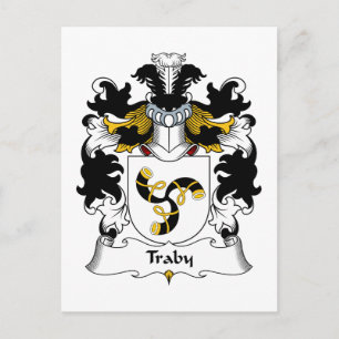 Traby Family Crest Briefkaart
