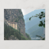 Trabzon Sumela Sumela Monastery Feestdagenkaart (Voorkant)