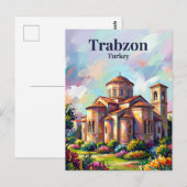 Trabzon Turkije Briefkaart (Voorkant / Achterkant)