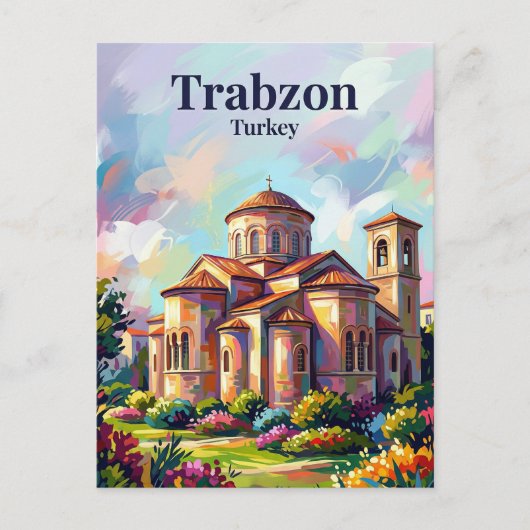 Trabzon Turkije Briefkaart (Voorkant)