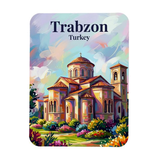 Trabzon Turkije Magneet (Verticaal)