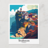 Trabzon Turkije Reizen  Illustratie Briefkaart (Voorkant)