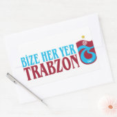 Trabzonspor Rechthoekige Sticker (Envelop)