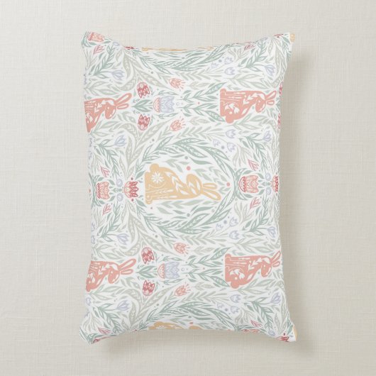 Tracery Pasen Accent Kussen (Voorkant(Verticaal))